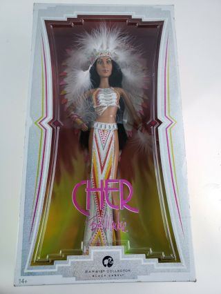 Cher Bob Mackie Black Label Collector Barbie Doll - Cherokee Costume - 2007 Rare
