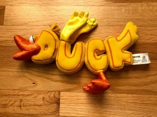 Word World Magnetic Plush Duck Stuffed Animal Pull Apart Educational Toy Pbs