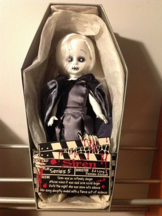 Signed Living Dead Dolls Hollywood Series 5 Complete Variant Set In Coffin Mezco