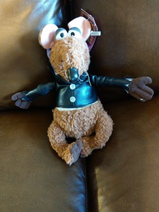 Rare: Plush Rizzo The Rat From The Muppet Show,  25 Year Celebration Plush