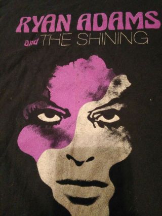 Ryan Adams & The Shining Official 2014 Concert Graphi Shirt Size 2xl Great Gift