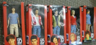 One Direction 1d Dolls Set 5 Zayn Niall Louis Harry Liam Never Opened