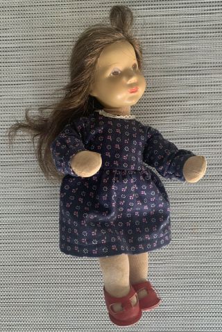 Vintage Kathe Kruse Doll 10 Inch Made In Germany