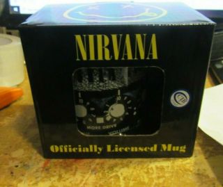 Nirvana Mug Collectable Rare Vintage Licensed Kurt Cobain.