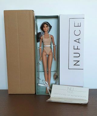 In My Skin Colette Nrfb Integrity Toys Nu Face Doll,  No Long Nails Hands
