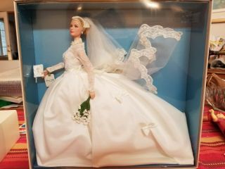Grace Kelly The Bride 2012 Barbie Doll Gold Label Nrfb Barbie Collector Rare