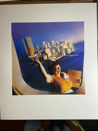 Supertramp Breakfast In America Album Art Print Lithograph