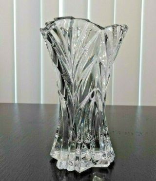 Nachtmann Bleikristall 24 Lead Crystal 4 " Clear Vase