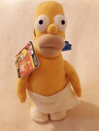 The Simpsons Homer Battery Operated Dancing Singing Plush Macho Man By Applause
