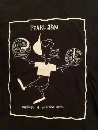 Vintage Pearl Jam concert T shirt SZ XL 2