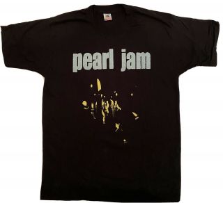 Vintage Pesrl Jam Concert T - Shirt Sz L