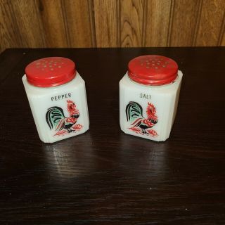 Tipp City Salt & Pepper Shakers - Rooster