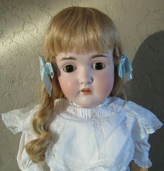 Gorgeous Antique Jd Kestner 171 Bisque Head Doll 28 " Compo Body Dd27