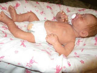 Reborn Full Body Solid Silicone 18 - 1/2 " Newborn Baby Doll L Edition 8 Of 15