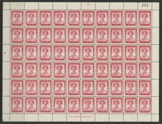 Southern Rhodesia 1947 Victory Peace 1d Full Sheet Of 60 Very Fine,