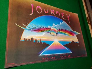 Journey Day On The Green Concert Poster