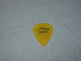 Indigo Girls Yellow Tour Issued Guitar Pick - Onstage During Concert