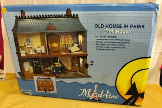Eden Madeline 8 " Doll Old House In Paris Dollhouse Nib Learning Curve