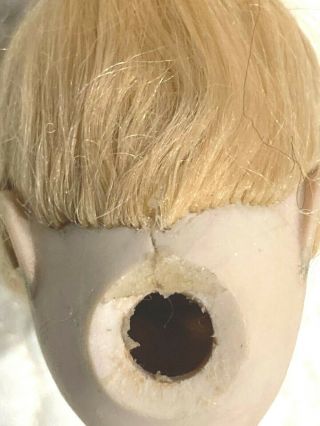 Gorgeous Vintage 3 Ponytail Barbie Doll Head with Face Paint 6