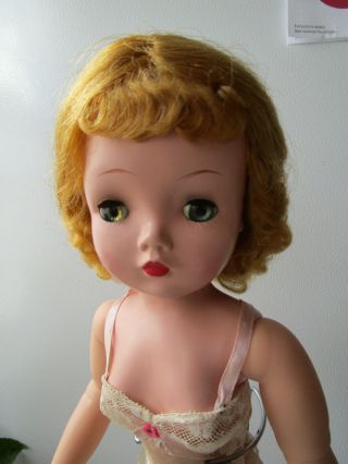 Vintage Madame Alexander Early Cissy Doll in Chemise 2