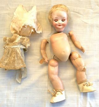 Antique Armand Marseille Bisque Head/composition Body Doll 323 - 10 - 1/2 Inches