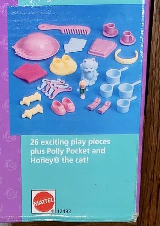 Mattel 12493 Bluebird Toys Lucy Locket Polly Pocket Carry N Play Dream House 6