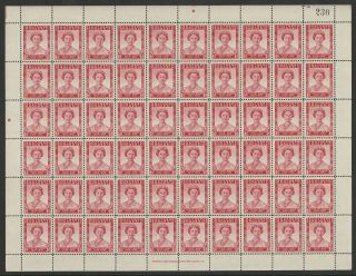 Southern Rhodesia 1947 Victory Peace 1d Full Sheet Of 60 Pristine