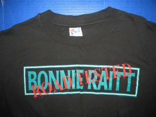 Bonnie Raitt Road 1995 Brockum Shirt Live Album Paramount Theatre Capitol