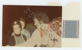 Elvis Presley Orig.  Vintage Candid Photo With Orig.  Negative Memphis,  Tn 1970 