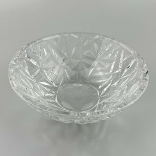 Vintage Tiffany & Co.  Rock Lead Crystal Glass Serving Bowl Candy Dish A,