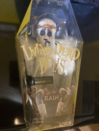 Living Dead Dolls 2016 Con Exclusive White Rain Figure Goth Resurrection Mezco 3