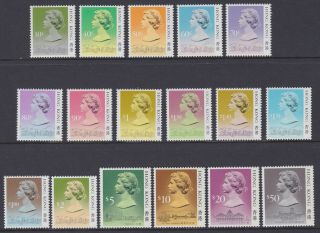 Hong Kong Stamps Queen Elizabeth Ii Definitives Undated U/mint Postal History