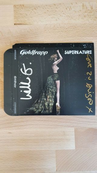 Goldfrapp Signed Supernature - Scarce Slip Case Only