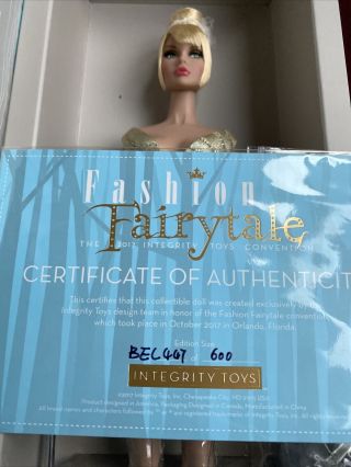 FR 2017 Integrity Fairytale Con POPPY PARKER BELIEVE IN ME FASHION ROYALTY DOLL 4