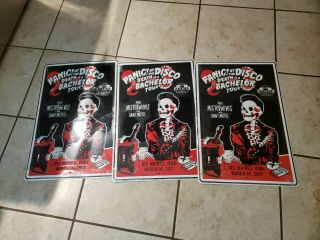 Panic At The Disco " Death Of A Bachelor Tour " 2017 Des Moines Ia Posters ×3