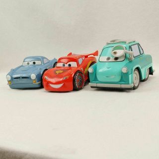 Disney Pixar Cars 2 Shake N Go Cars Combo Lightning McQueen Professor McMissile 2