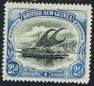Papua 1901 Lakatoi British Guinea 21/2d Vertical Wmk