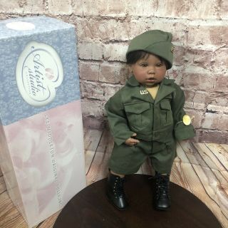 24” Lee Middleton For Love Of Country Doll Army Military Black African American