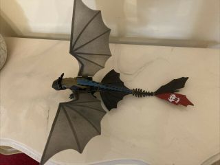 How To Train Your Dragon 2 Toothless Night Fury Action Figure Alpha Version Htf