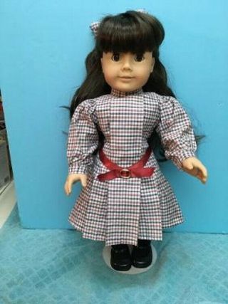 Vintage Pleasant Company Samantha Doll American Girl Signed By Pleasant Rowland