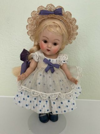 1952 Vintage Vogue Strung Ginny Doll Tiny Miss Lucy Near