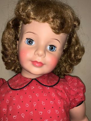Vintage Patti Playpal 35 " Doll Marked Ideal Doll G - 35
