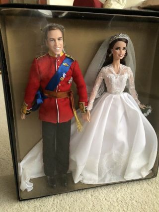 Barbie Collector William And Catherine Royal Wedding Set - 2012 Bnib