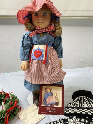 Pleasant Company American Girl Kirsten Larson Doll Retired & Accessories