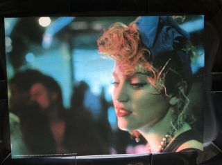 Madonna In Headscarf Desperately Seeking Susan Vintage Poster 1985 12x17