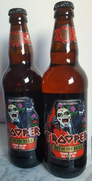 Iron Maiden Trooper Beer Day Of The Dead 2020 Limited Edition Robinson 