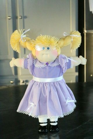 Adorable 16 " Toddler Cabbage Patch Kids Doll Norma Jean Custom Soft Sculpture