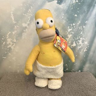 15” Simpsons Homer Battery Operated Dancing Singing Plush Macho Man by Applause 2