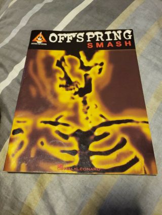 Offspring Smash Guitar Tab Vocal Book Score Hal Leonard Rare Vg Tabulation Notes