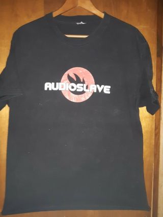 Audioslave - Vintage Black T - Shirt - Large